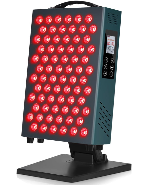 Mcwofi Red Light Therapy Panel – 72 Dual-Chip LEDs, 660nm & 850nm