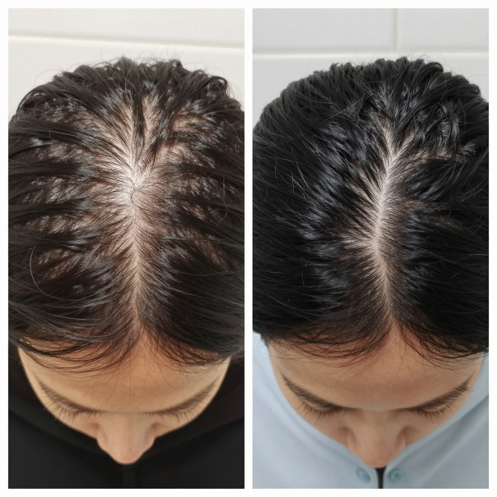 Stephanie hair before and after