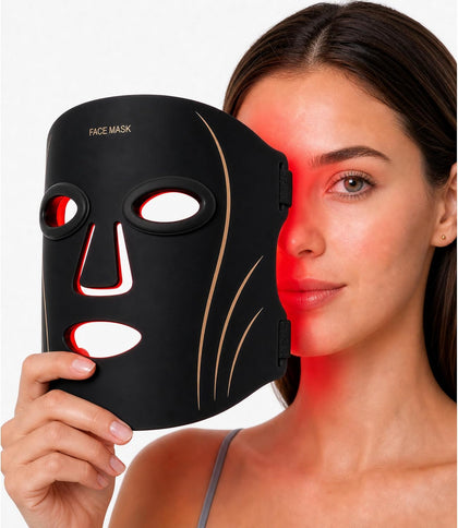 Mcwofi LED Face Mask – 296 LED Beads, 7 Colors & 850nm NIR
