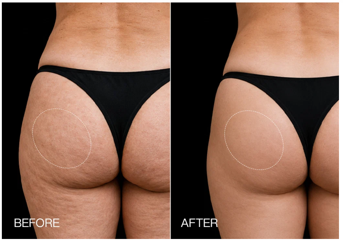 Lauren before and after